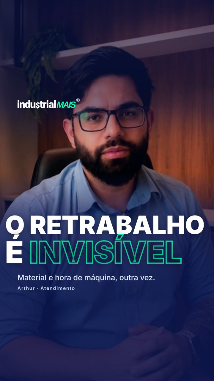 Reel sobre retrabalho e margem